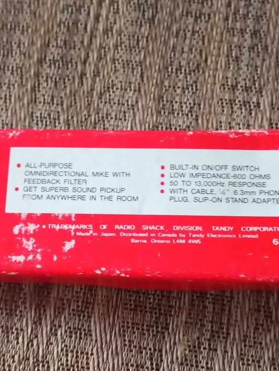 Realistic Highball-2 Dynamic Microphone - Picture 6 of 6